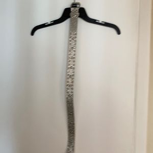 Beautiful woman’s belt